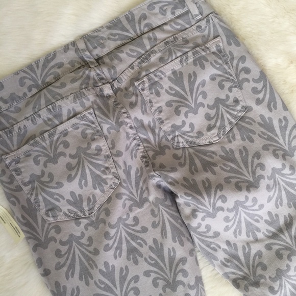 Rich & Skinny Ankle Skinny Jean Damask Print NWT - Picture 5 of 6